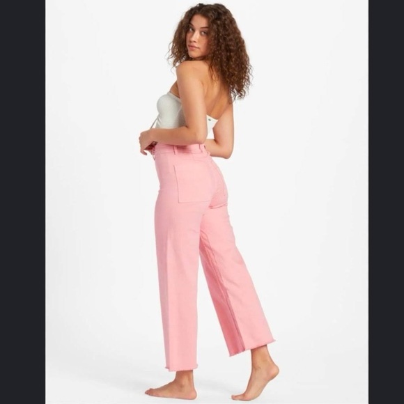 Billabong Pink Wide Leg Pants NWT - Picture 2 of 5